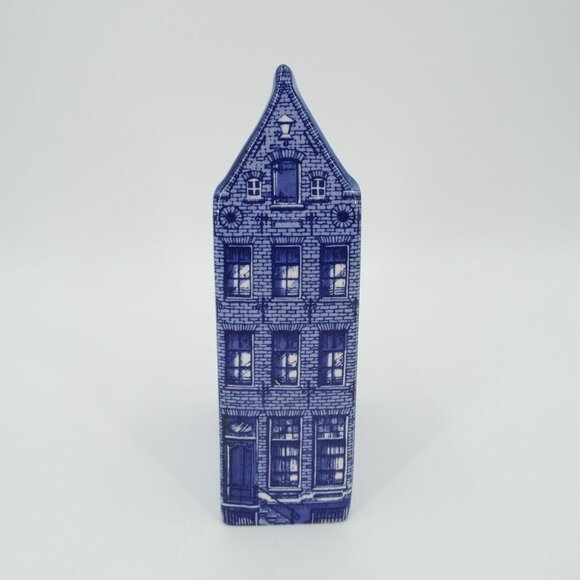 Delft Blue Canal House Hand Painted 1 Punt Gevel 1600 Made in Holland - Picture 2 of 8